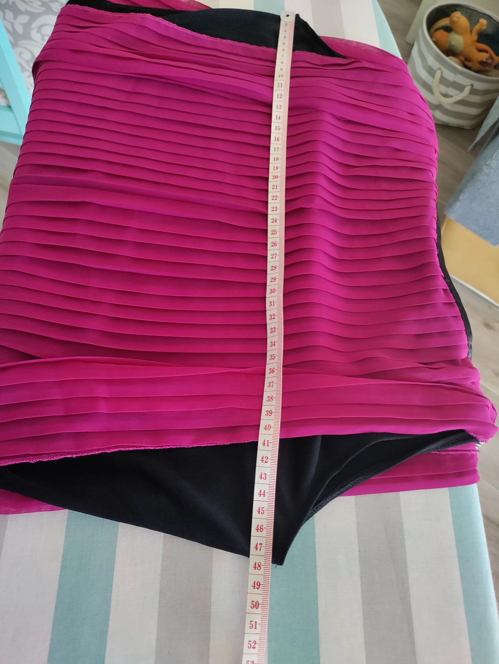 Top plisado fucsia vintage Delmon Joven con top interior – Talla 40 – photo 11